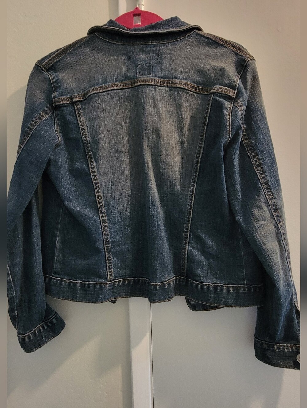 GAP Stretch Denim Jacket - Blue M - Picture 7 of 12